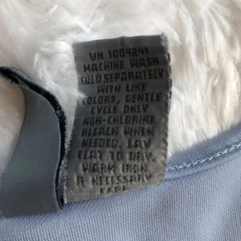 Light Blue Long Sleeve Cover Up w/Single Clasp - Size M - Picture 4 of 6